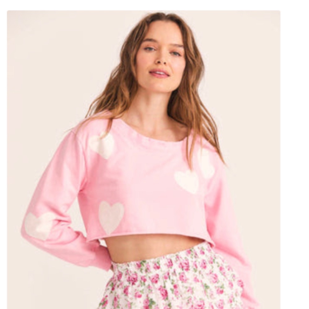 LSF Hearts sweatshirt size XS